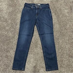 New Carhartt Women’s 8 Rugged Flex Relax Fit Blue Jeans